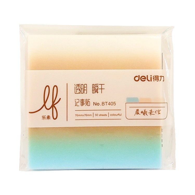 Notas Adhesivas Deli con Glitter 76x76 Art.BT405